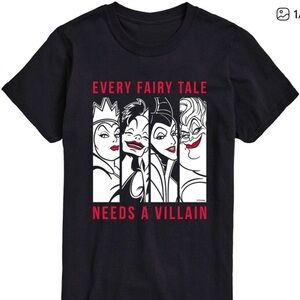EVERY FAIRYTALE LARGE UNISEX/MENS BLACK & RED NEW